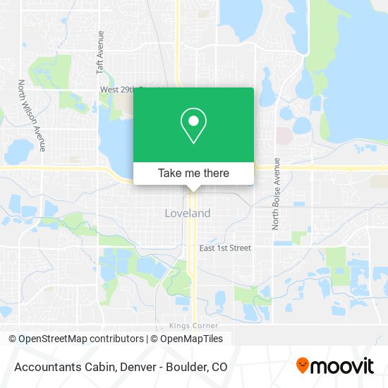 Accountants Cabin map