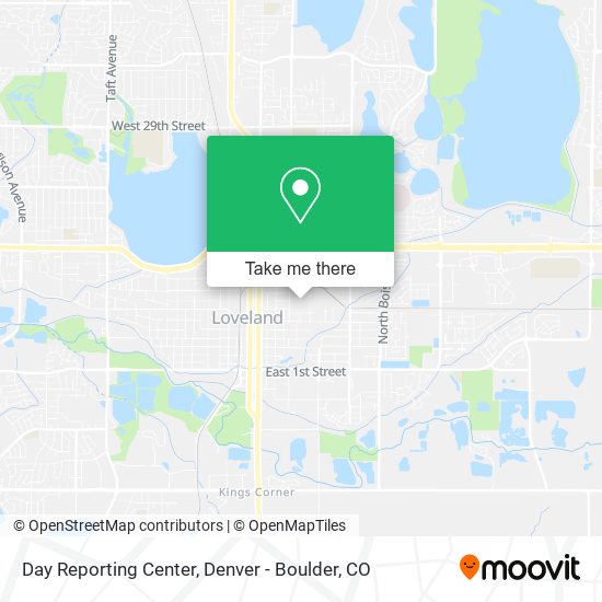 Day Reporting Center map