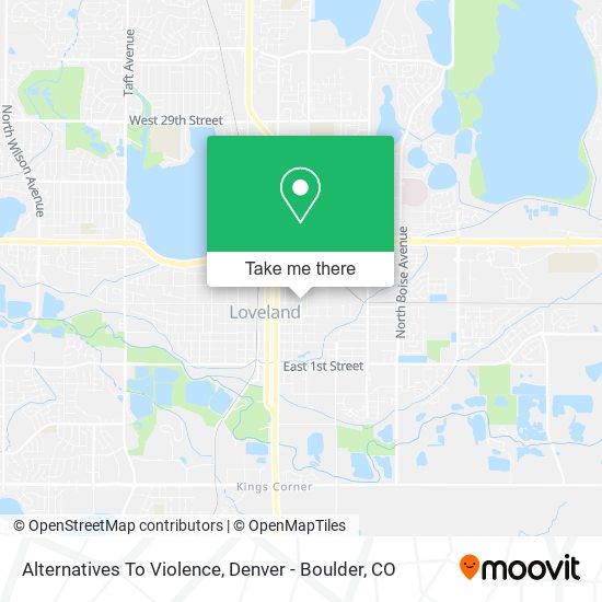 Mapa de Alternatives To Violence