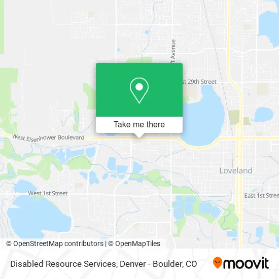 Disabled Resource Services map