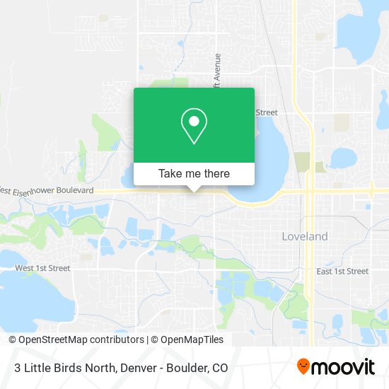 3 Little Birds North map