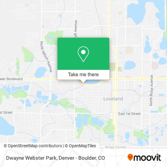 Dwayne Webster Park map