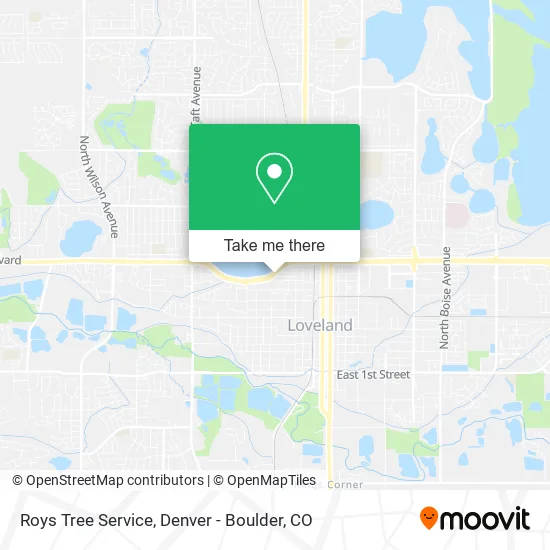 Roys Tree Service map