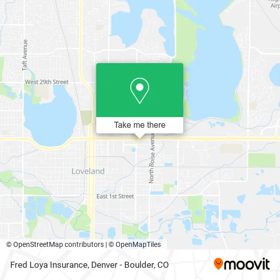 Fred Loya Insurance map