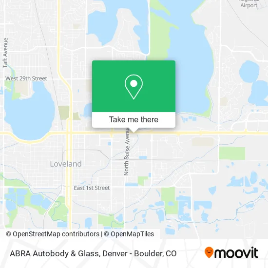 ABRA Autobody & Glass map