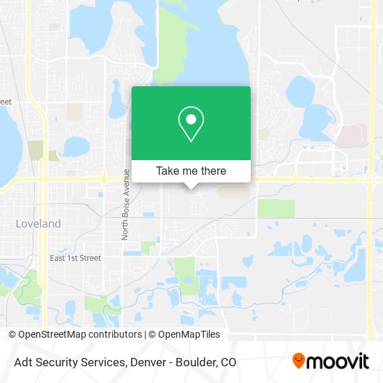 Adt Security Services map