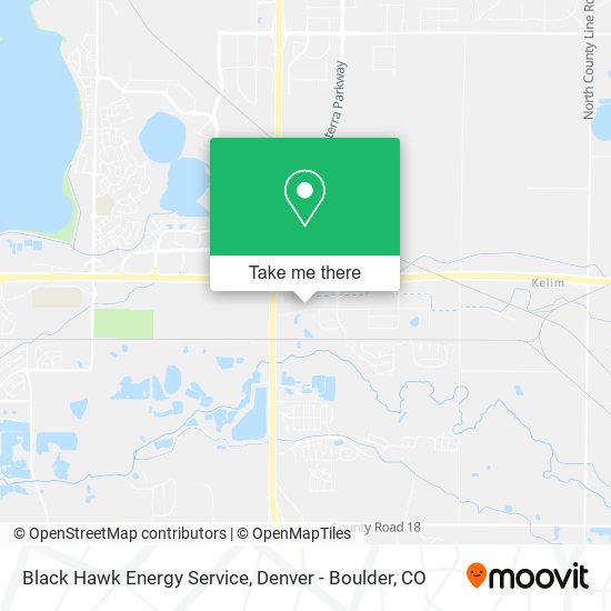 Mapa de Black Hawk Energy Service