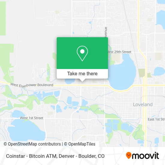Coinstar - Bitcoin ATM map
