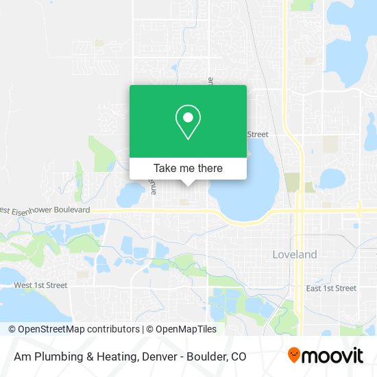 Am Plumbing & Heating map
