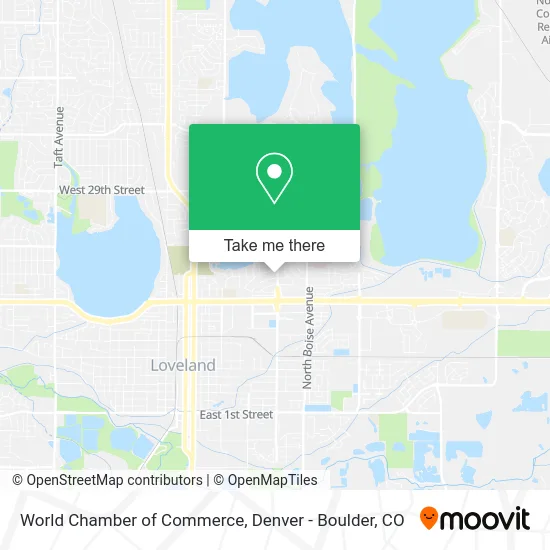 World Chamber of Commerce map