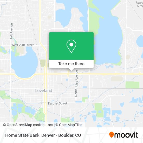 Mapa de Home State Bank
