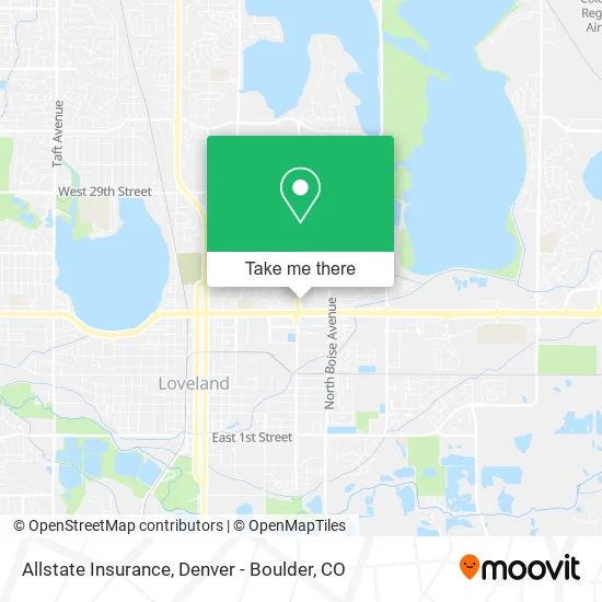 Allstate Insurance map
