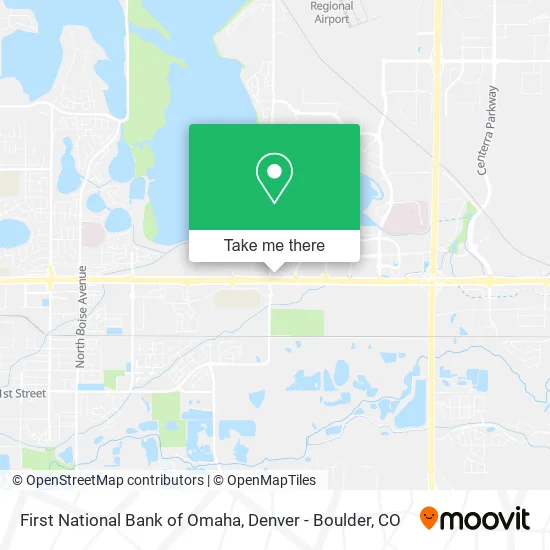 First National Bank of Omaha map