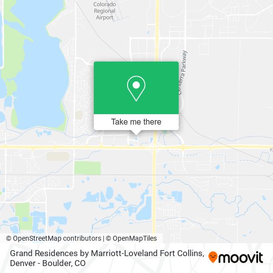 Grand Residences by Marriott-Loveland Fort Collins map