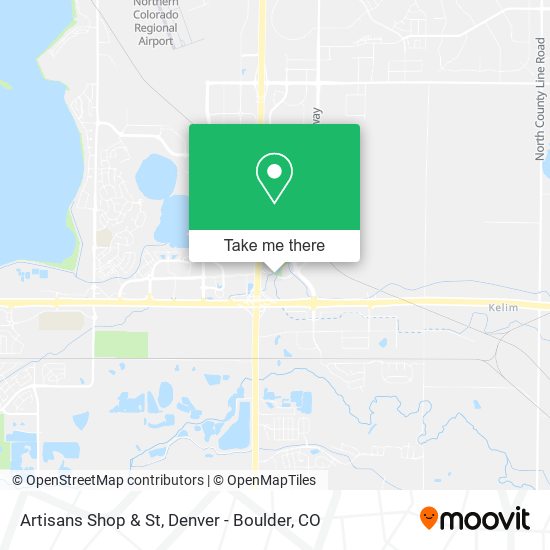 Artisans Shop & St map