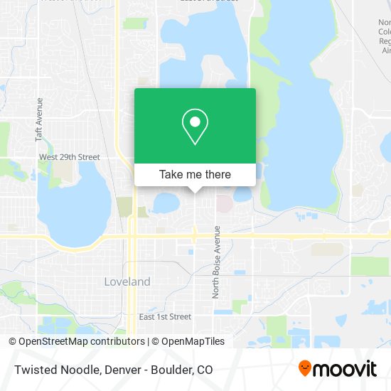 Mapa de Twisted Noodle