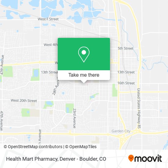 Mapa de Health Mart Pharmacy