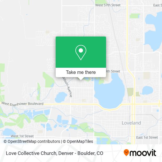 Love Collective Church map