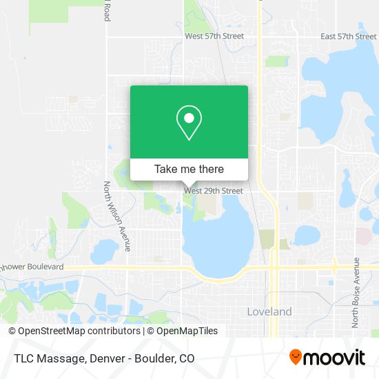 Mapa de TLC Massage