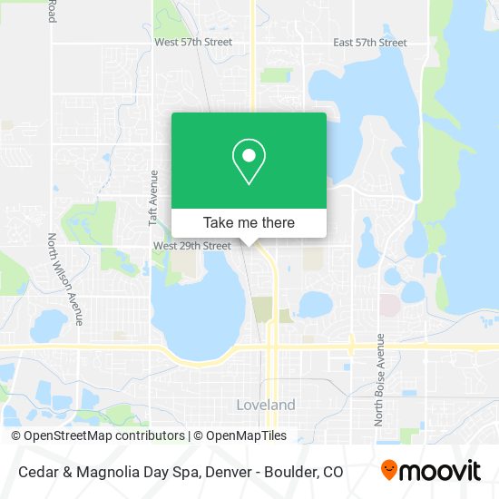 Mapa de Cedar & Magnolia Day Spa