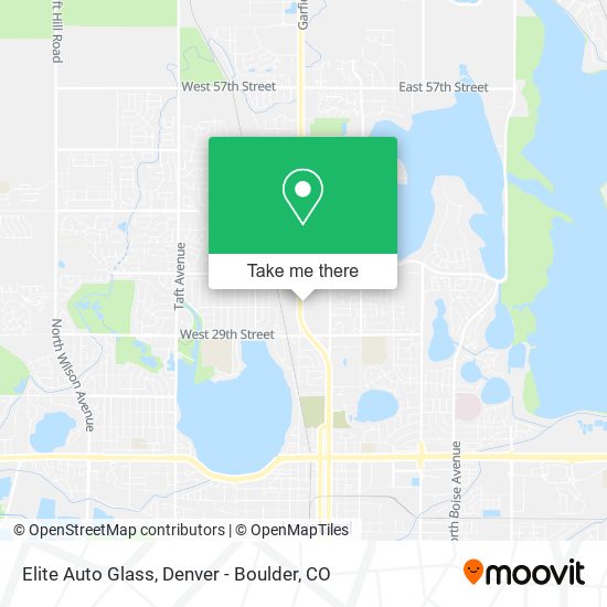 Elite Auto Glass map