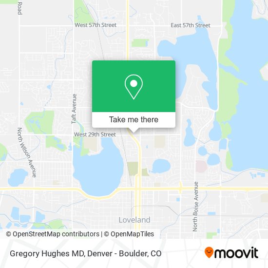 Gregory Hughes MD map