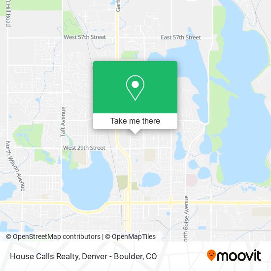House Calls Realty map