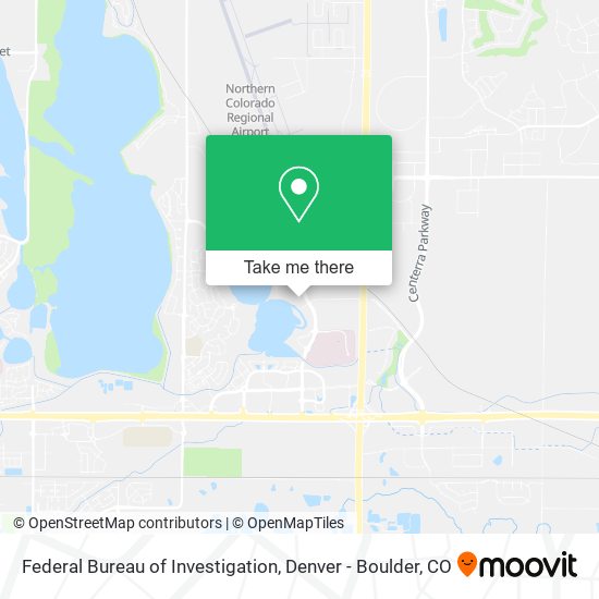 Federal Bureau of Investigation map