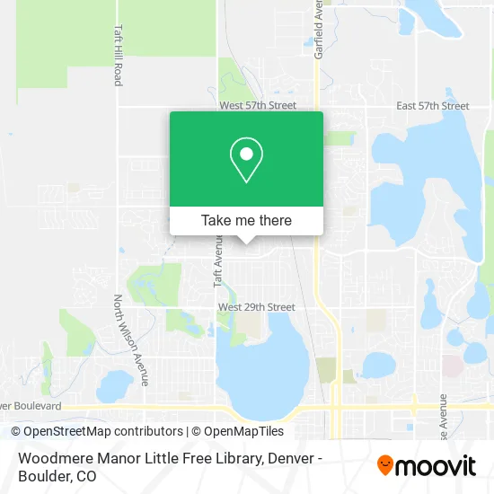Woodmere Manor Little Free Library map