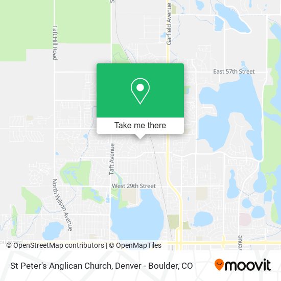 Mapa de St Peter's Anglican Church