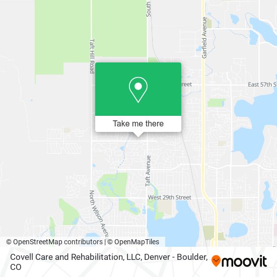 Covell Care and Rehabilitation, LLC map