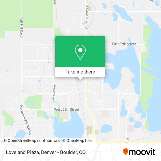Loveland Plaza map