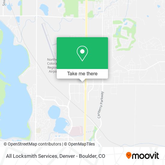 All Locksmith Services map