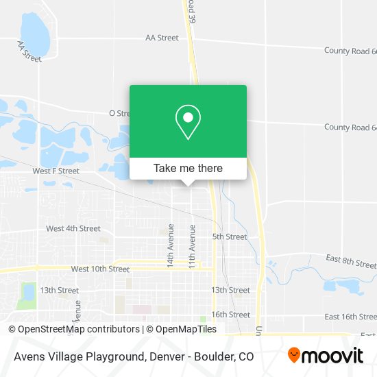 Mapa de Avens Village Playground