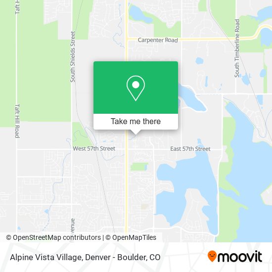 Alpine Vista Village map