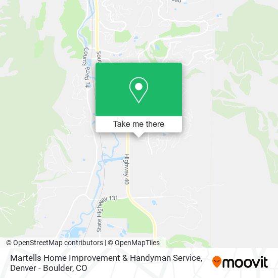 Mapa de Martells Home Improvement & Handyman Service