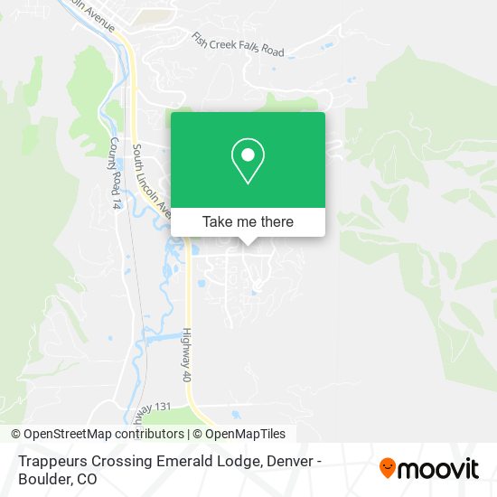 Mapa de Trappeurs Crossing Emerald Lodge