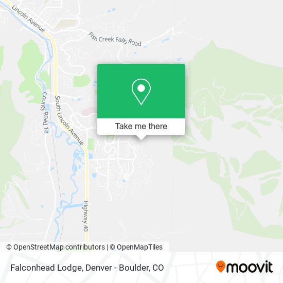 Falconhead Lodge map