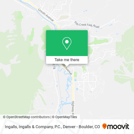 Ingalls, Ingalls & Company, P.C. map