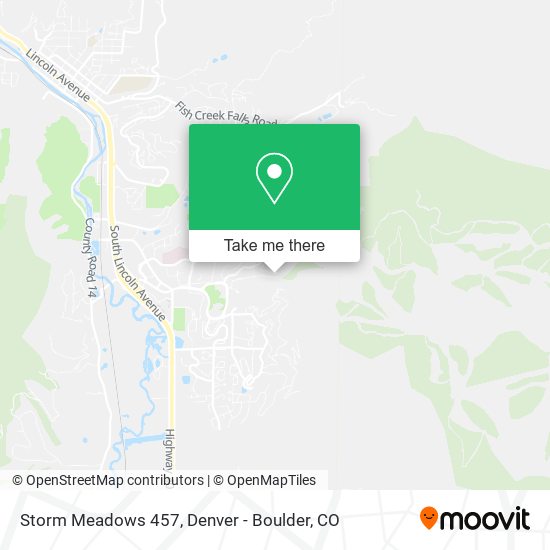 Storm Meadows 457 map