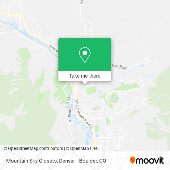 Mountain Sky Closets map