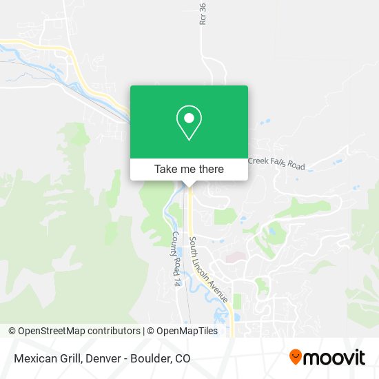 Mexican Grill map