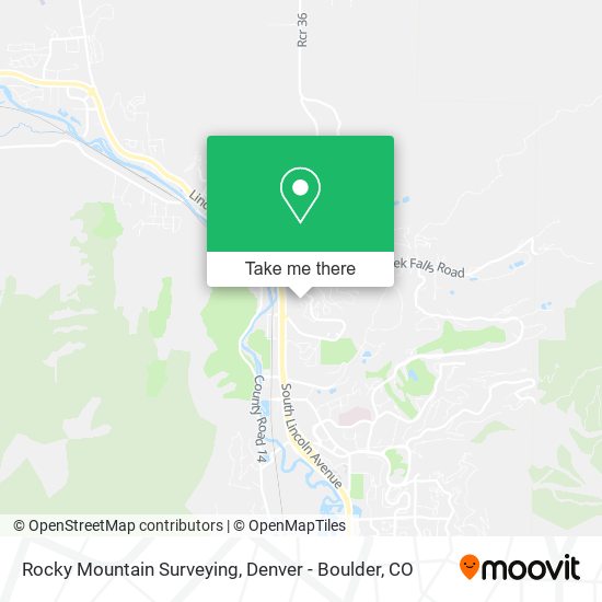 Mapa de Rocky Mountain Surveying