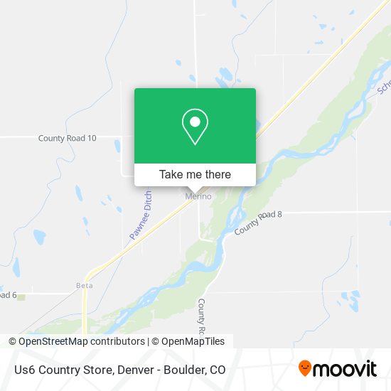 Mapa de Us6 Country Store