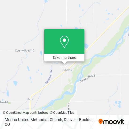 Mapa de Merino United Methodist Church