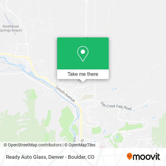 Mapa de Ready Auto Glass