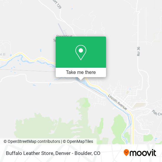 Mapa de Buffalo Leather Store