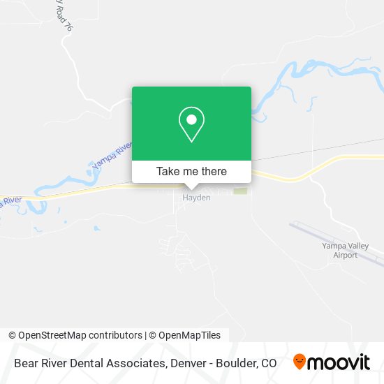 Mapa de Bear River Dental Associates