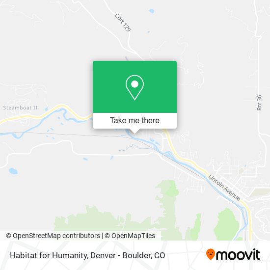 Mapa de Habitat for Humanity
