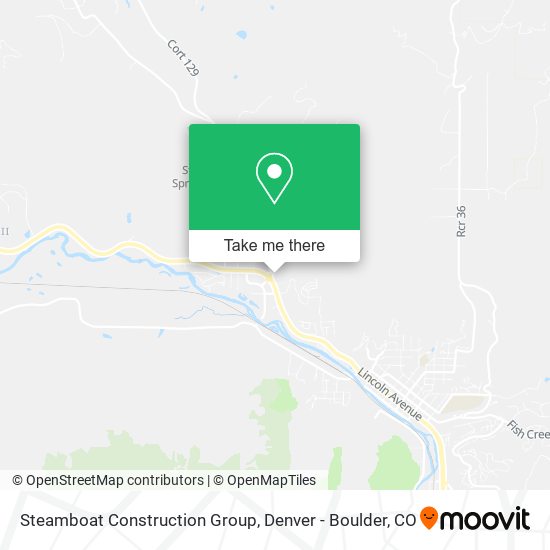 Steamboat Construction Group map